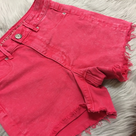 American Eagle Jean Shorts Sz 4 - Picture 2 of 4